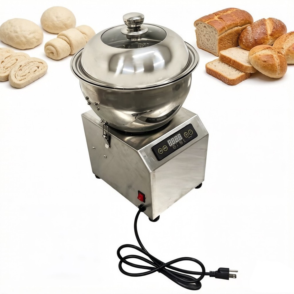 8KG Stainless Dough Mixer w/Heating Function110V Electric Flour Kneading Machine