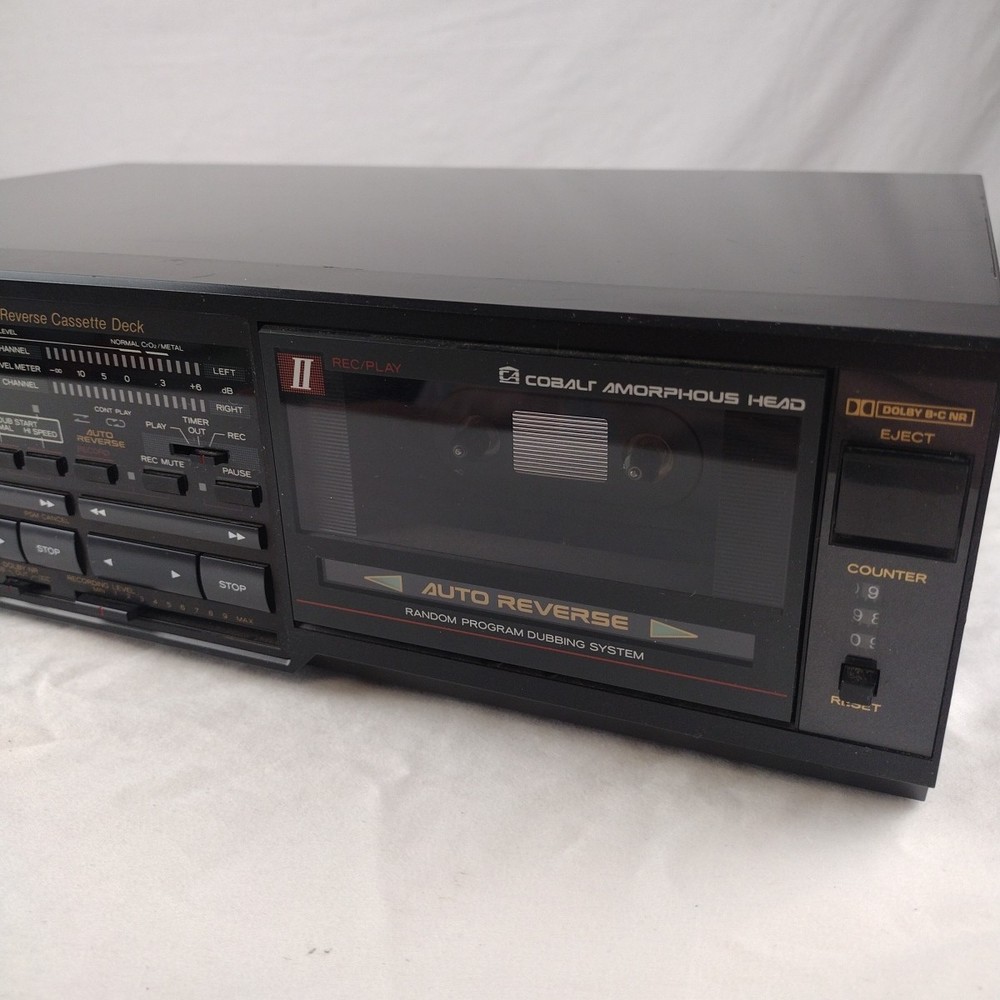 TEAC W-660R Dual Cassette Deck Japan