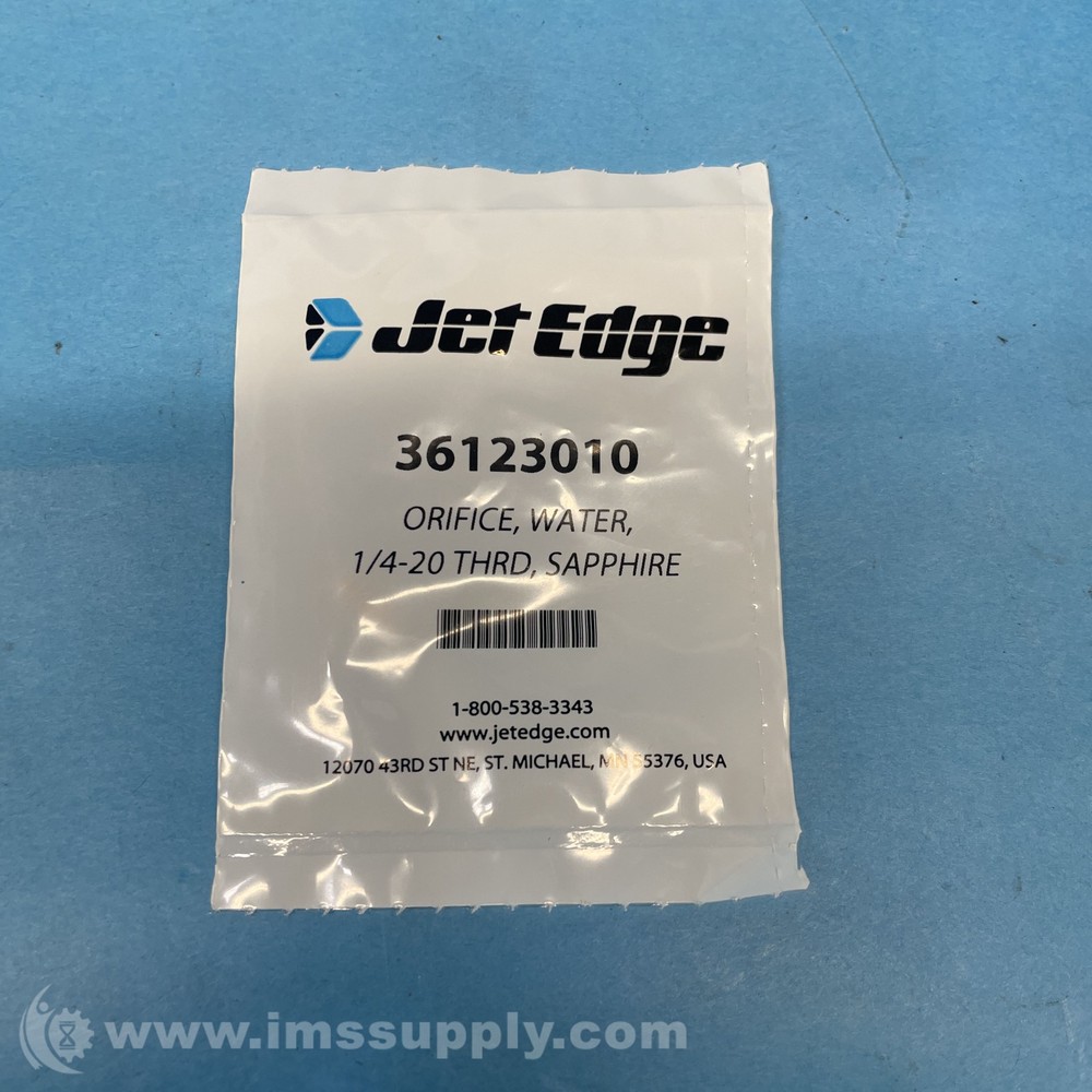 JET EDGE 36123010 Sapphire Water Orifice FNFP