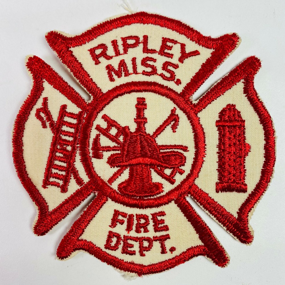 Ripley Fire Mississippi MS Patch N9