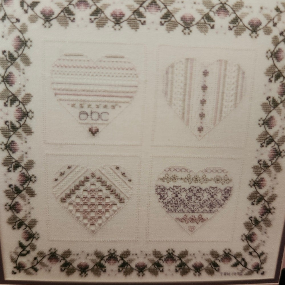 Shepherds Bush Winter Hearts Sampler Needlework Chart B21