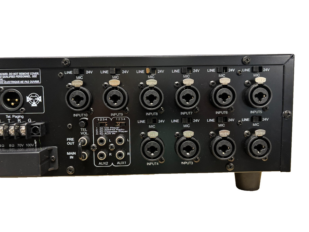Electro-Voice MA-1206, 12-Input Mixer / Amplifier - New Open Box
