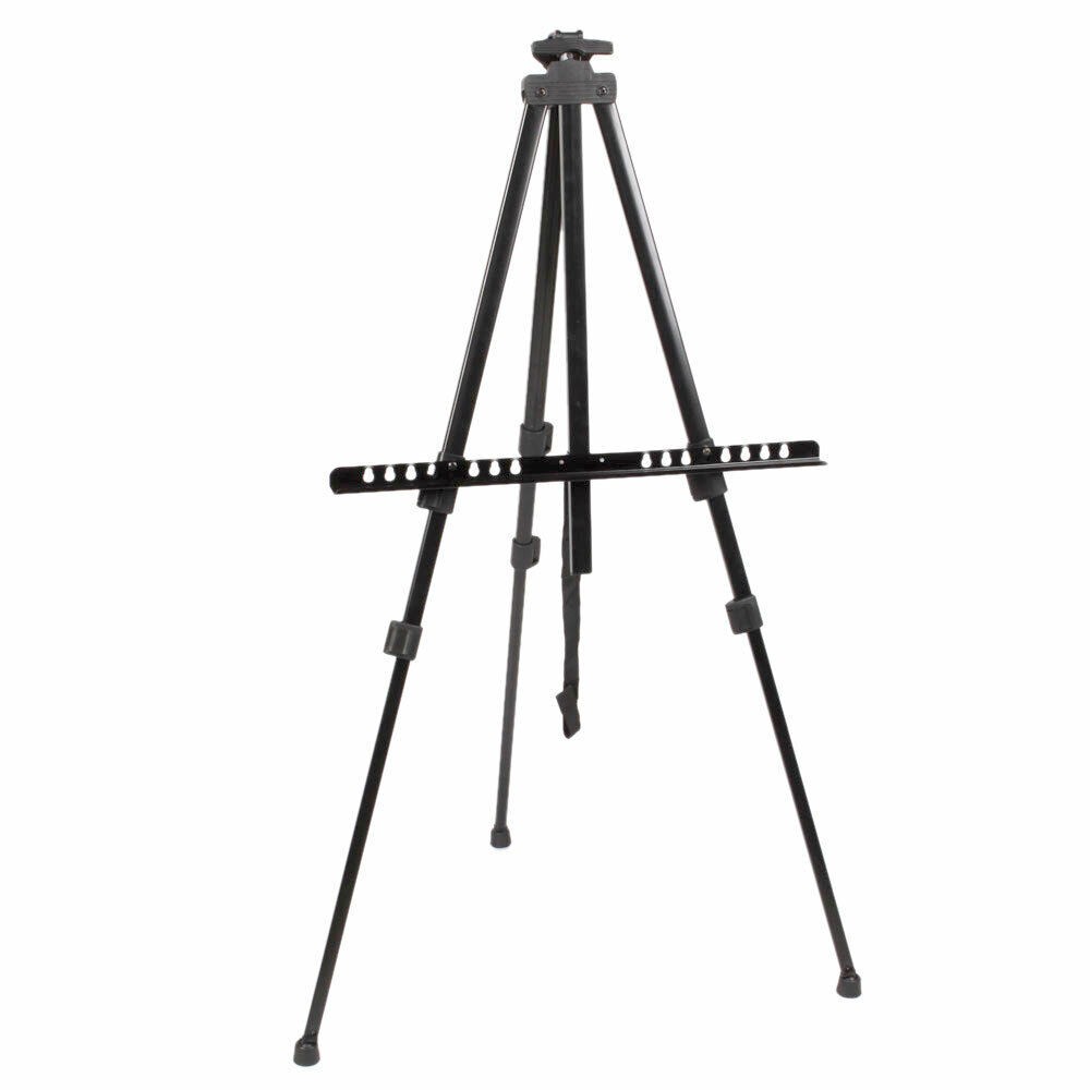 Heavy Durable Metal Folding Artist Painting Easel Display Board Tripod with Bag