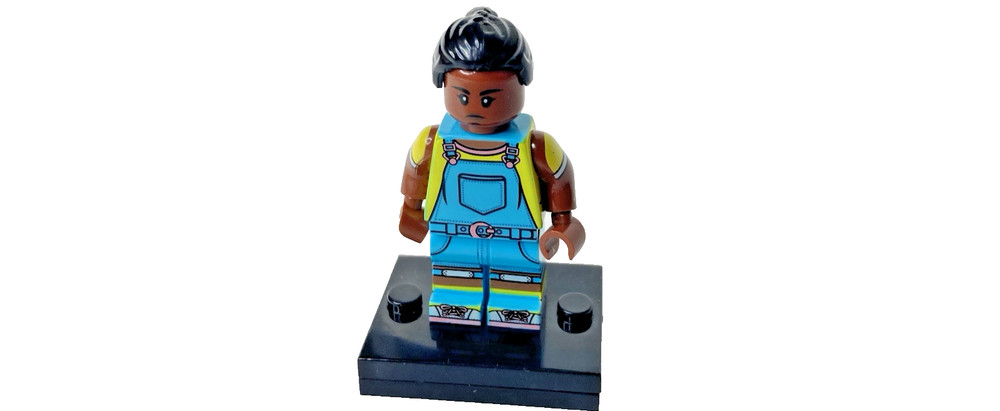 Minifigure a buidable- Eric Sinclair- scale 1:48 multicolor