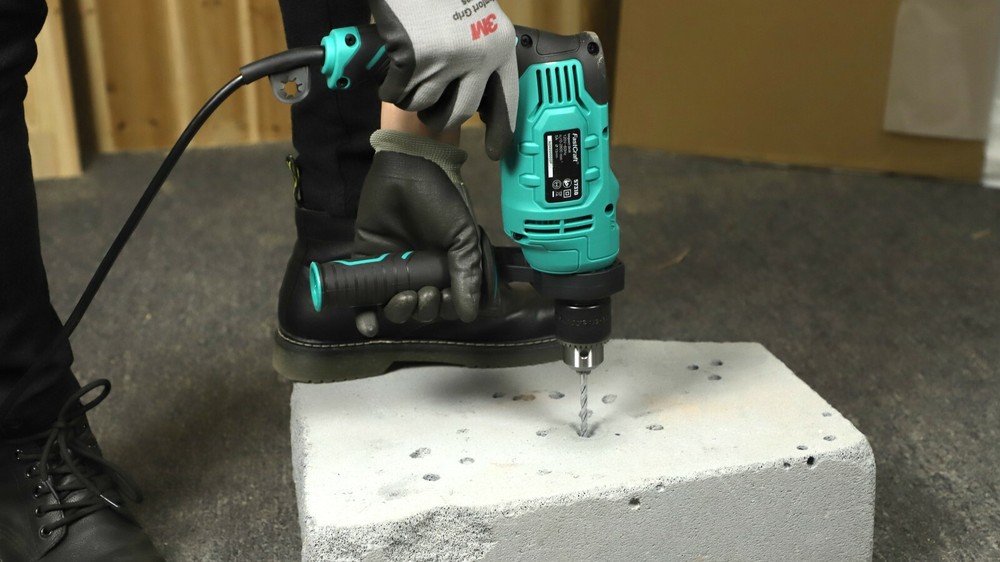 Impact Drill Driver +104pc Bits FastCraft High End Hammer Drill PRO Grade Corded