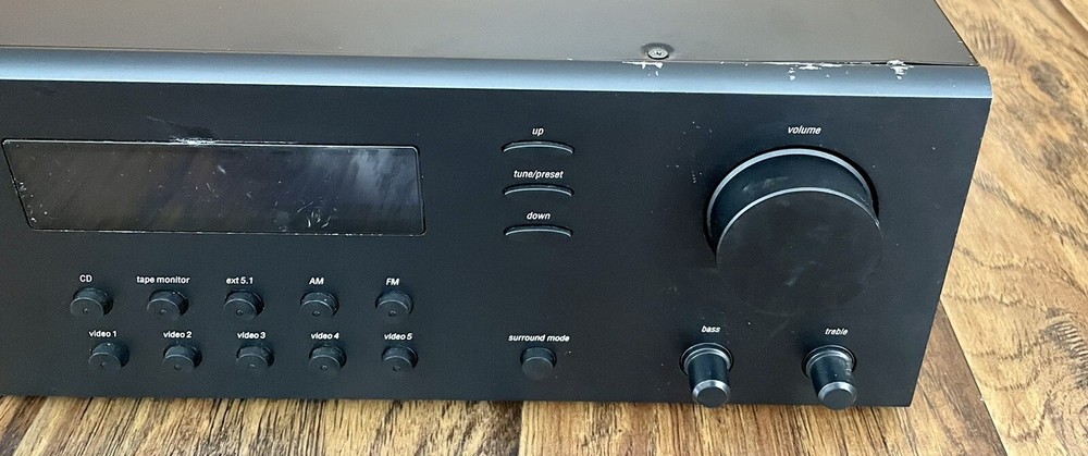 Adcom Digital Processing Tuner Preamplifier GTP-830 — Partially Tested/Working