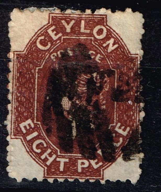 Ceylon Scott 54a, Used