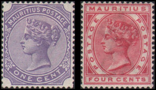 Mauritius #68//72 MH