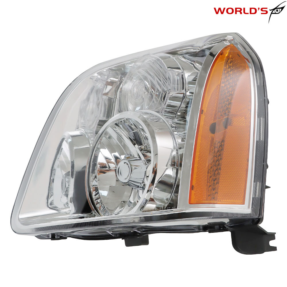 For 2007-2014 GMC Yukon Denali XL1500 2500 Left+Right Amber Headlamp Headlight