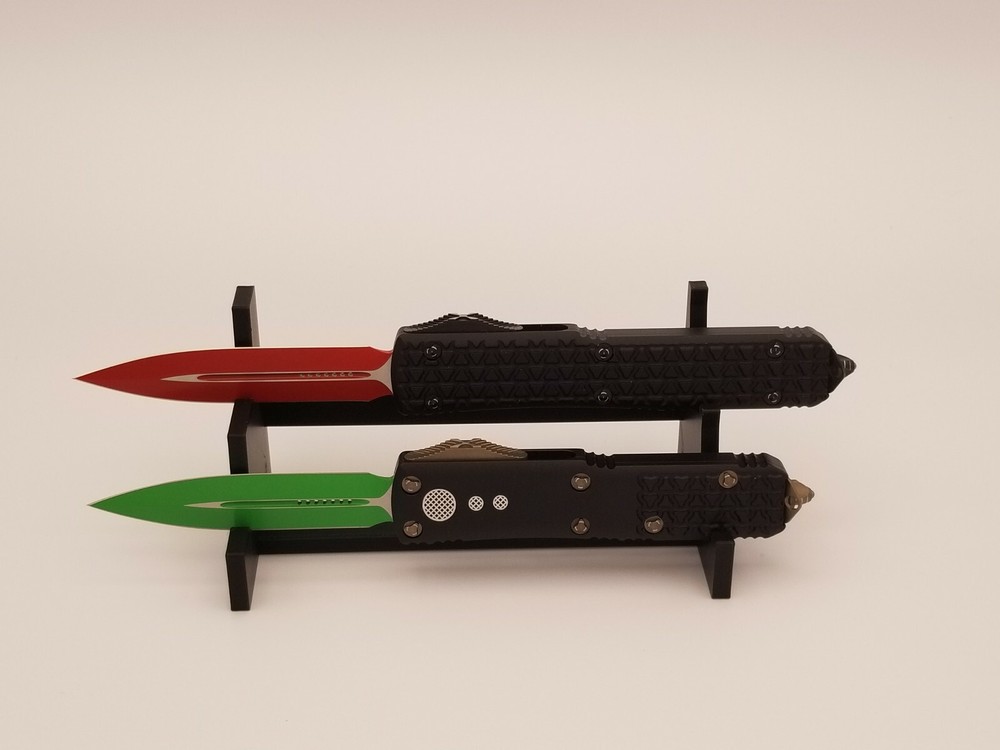 2 Knife Display Stand For Microtech And Others