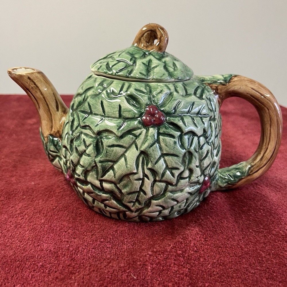 Christmas Holly Pitcher by Nantucket.