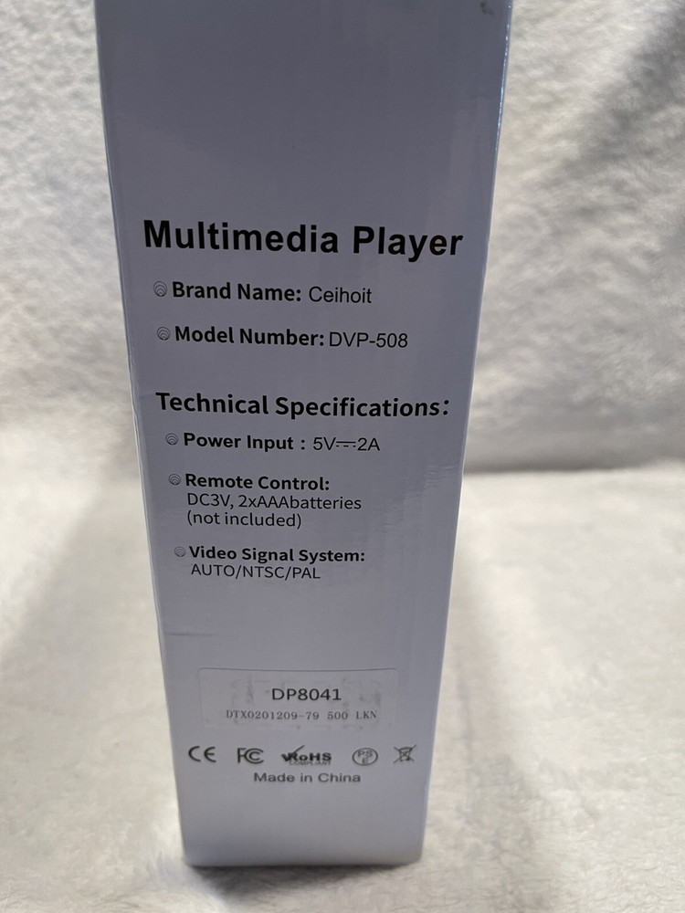 Ceihoit Mini Multimedia Player DVP-508