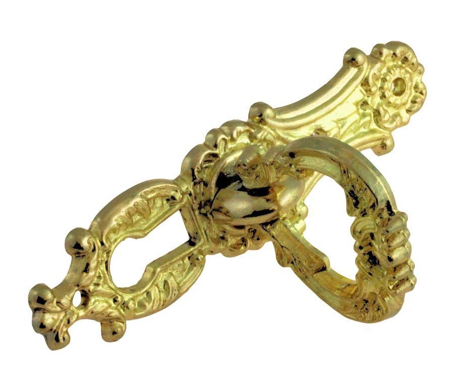 Keyhole Pull - Escutcheon in Baroque Style