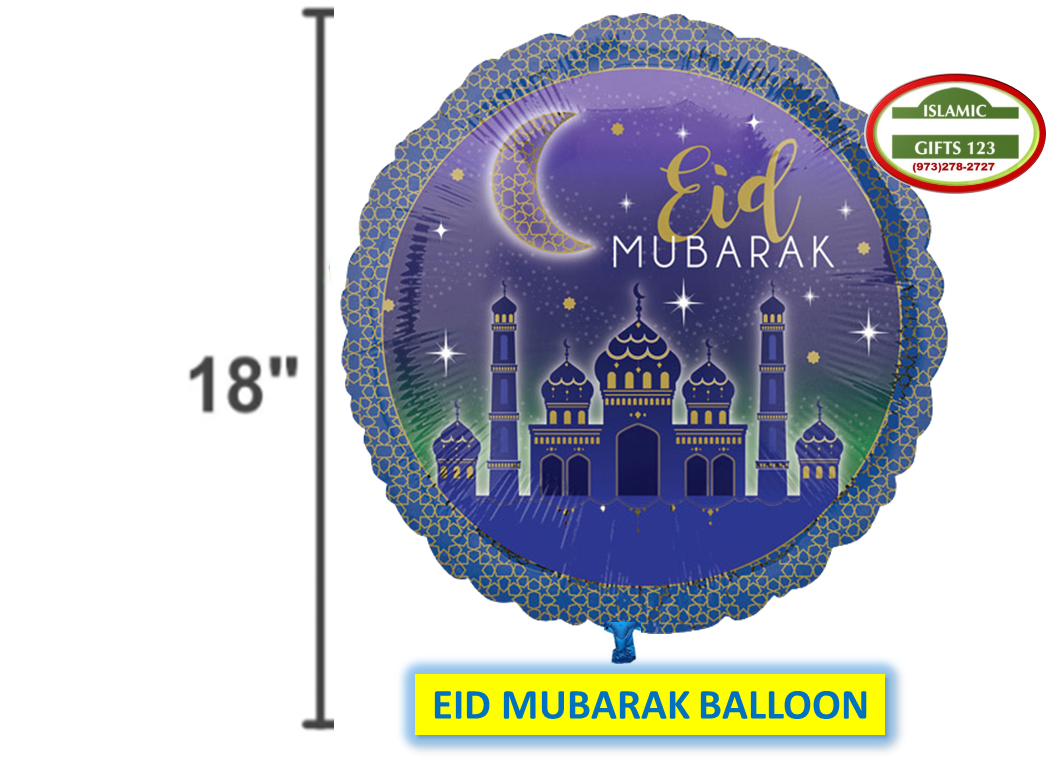 EID Balloons*Eid party supply**Eid Helium balloons*Eid decoration* Islamic Gifts
