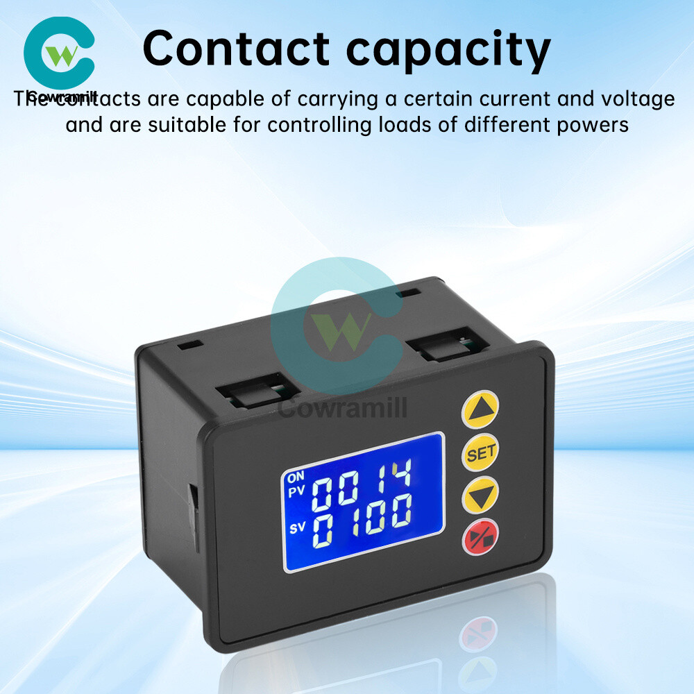 W3050 AC110-220V LCD Microcomputer Delay Relay Time Controller Relay Module