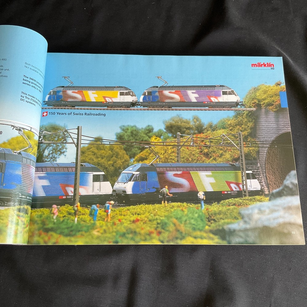 1997/98 E Complete Program MARKLIN HO TRAIN CATALOG & PRICE GUIDE - Good Cond.