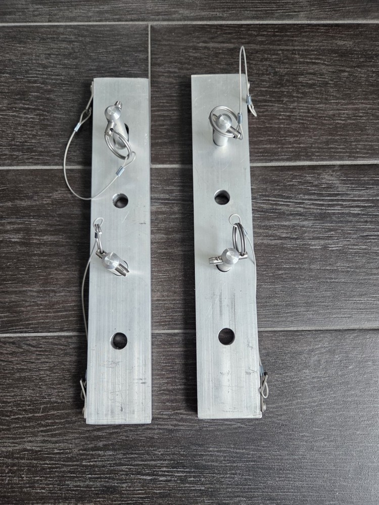Quick release ladder base kit