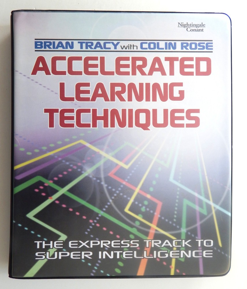 Accelerated Learning Techniques 7 Cassettes Brian Tracy Colin Rose
