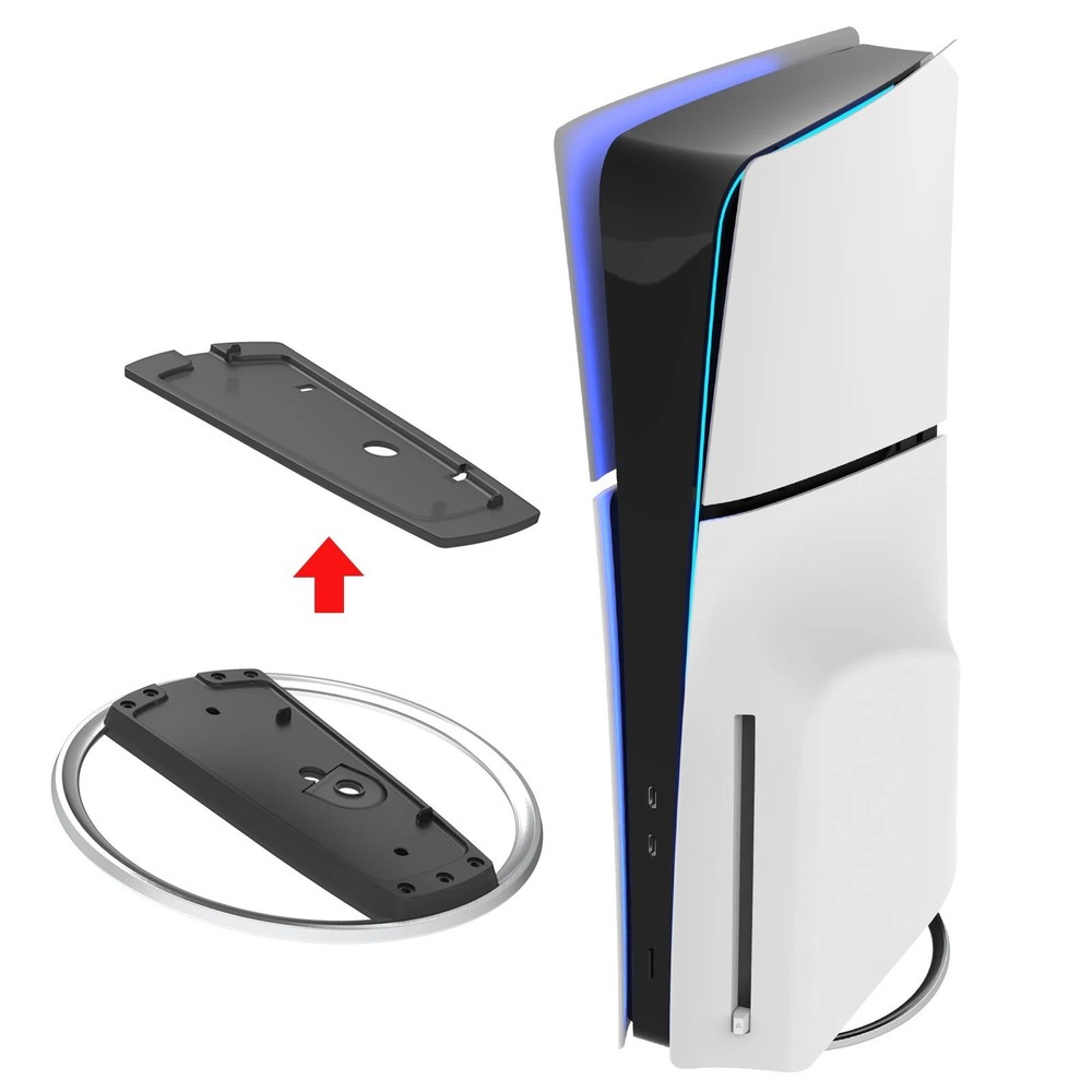 Vertical Stand for PS5 Slim PS5 Pro Console Disk Stable Base for PlayStation 5