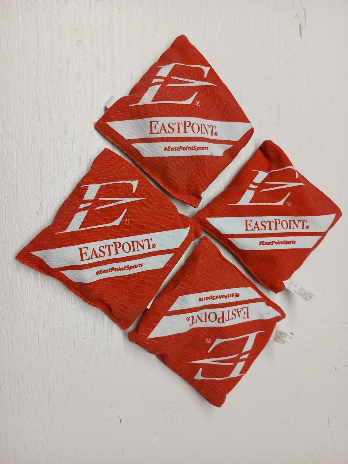 Eastpoint Sports Red Cornhole Bags With Mesh Bag