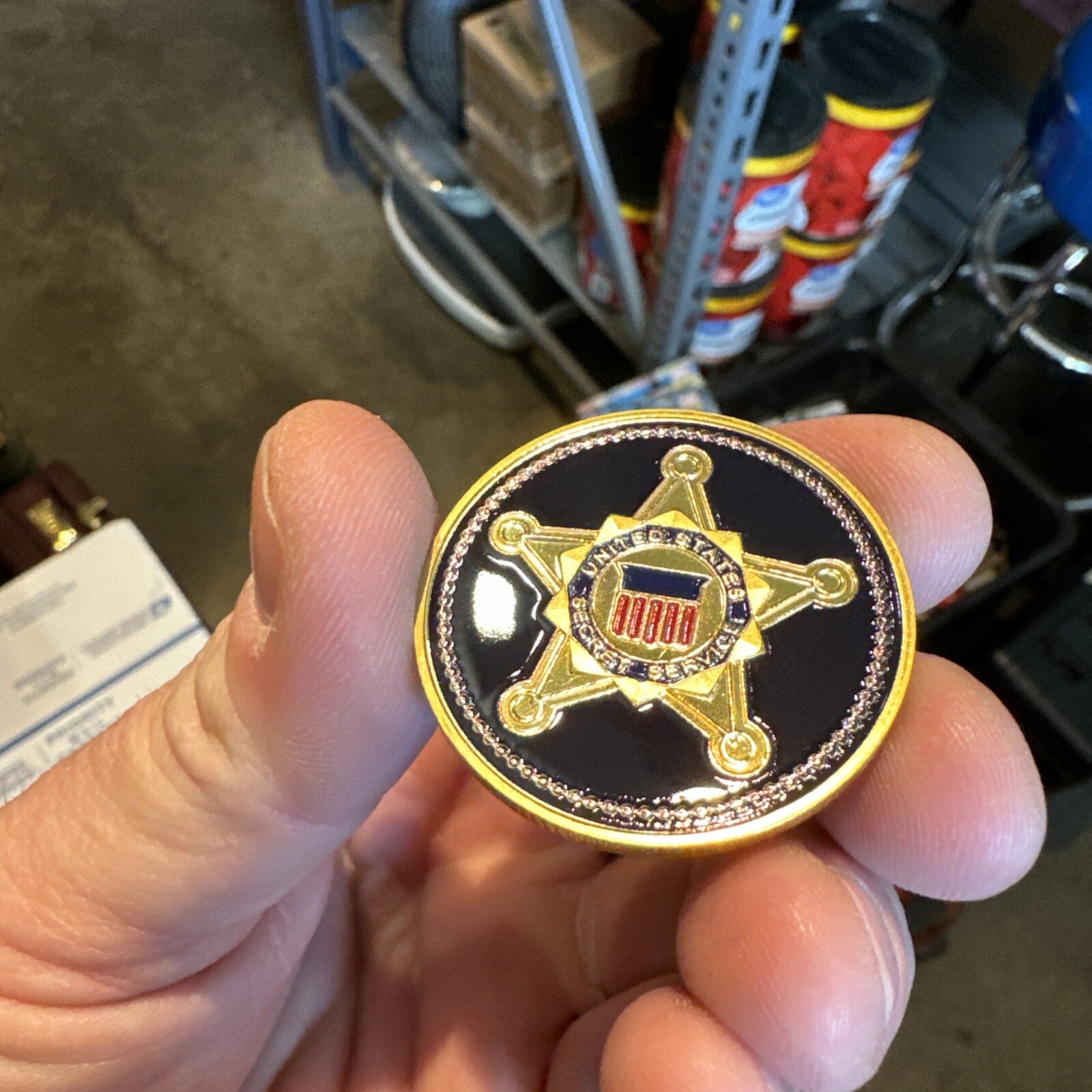 Presidential Secret Service Challenge Coin Commander Police Trump Sniper GIFT