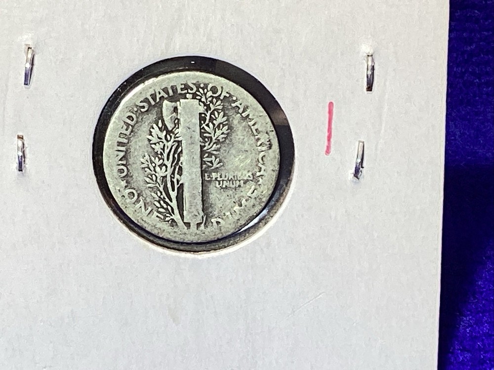 1924 WEAK PARTIAL “ S “ MERCURY DIME 🐒