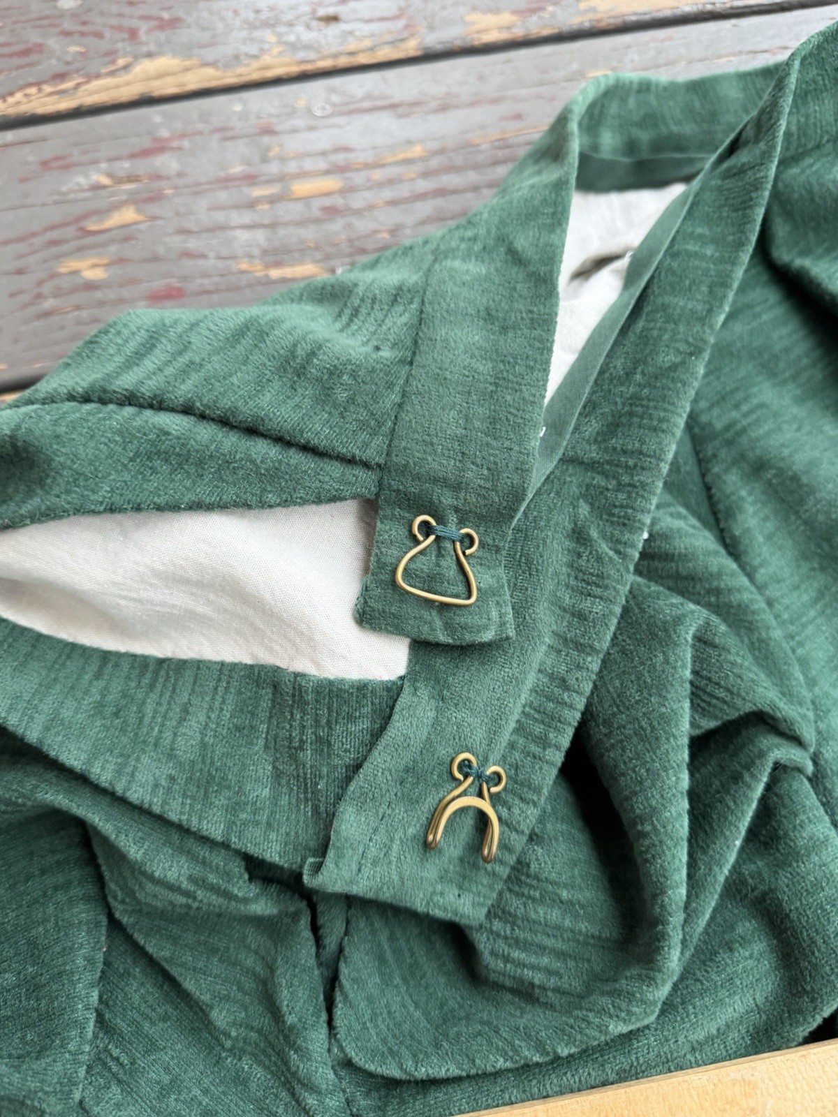 Victorian Christmas Costume 3-Piece Dickens Caroler Dress Bodice Skirt Set