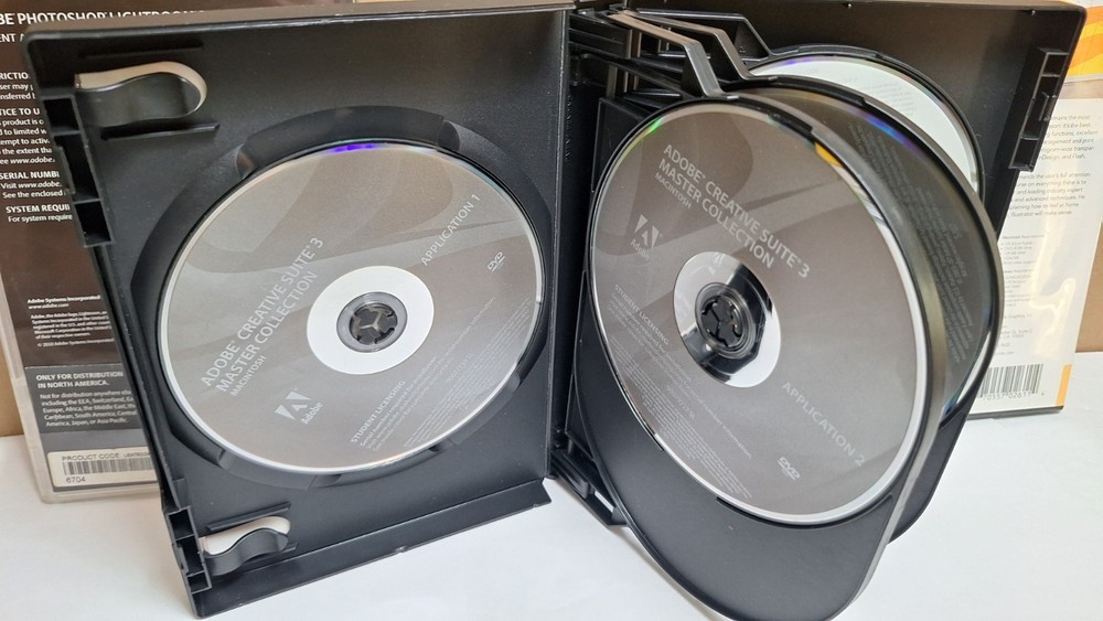 Adobe Creative Suite 3 Master Edition Lot! -Windows-No Serials Except Lighthouse