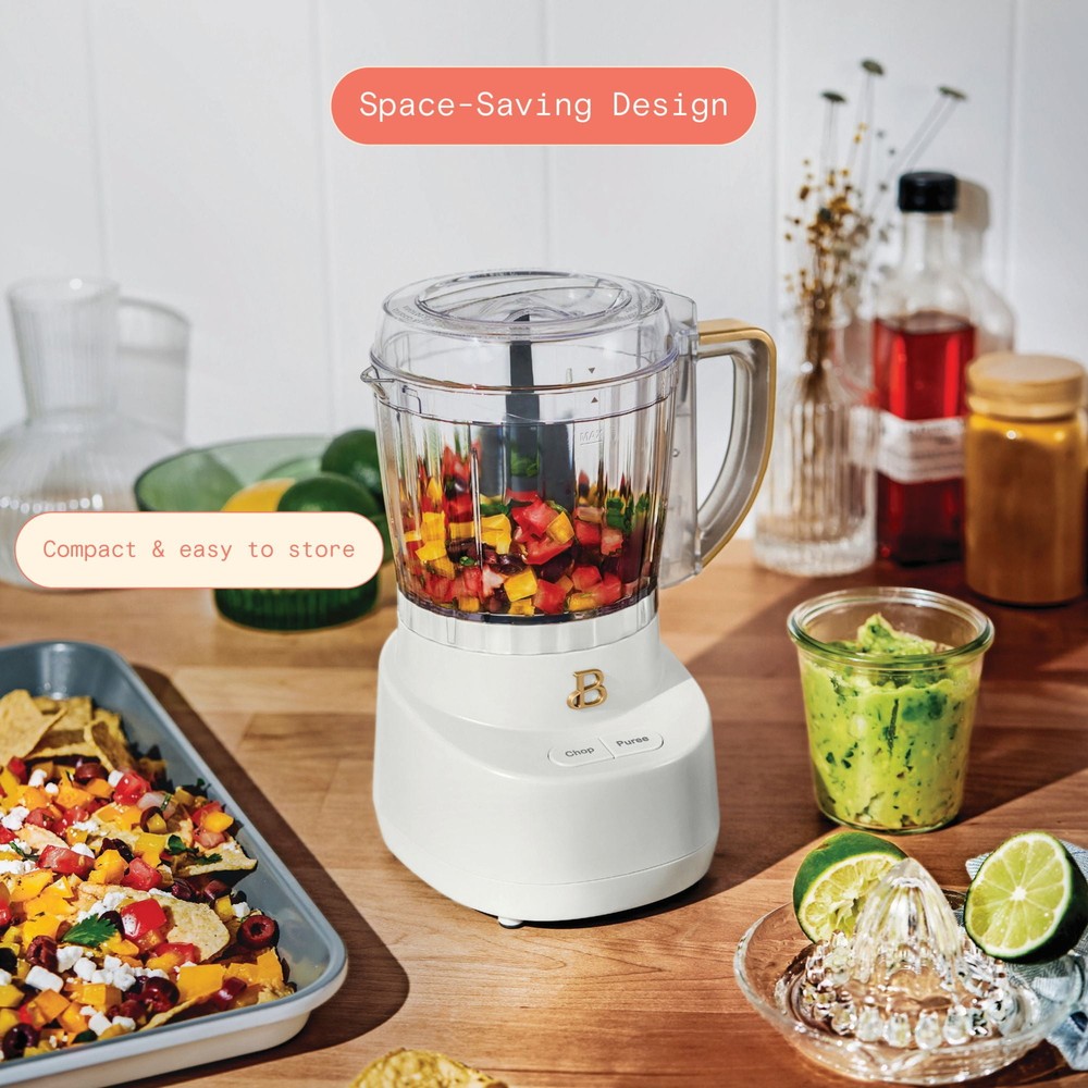3-Cup Food Chopper, White Icing by