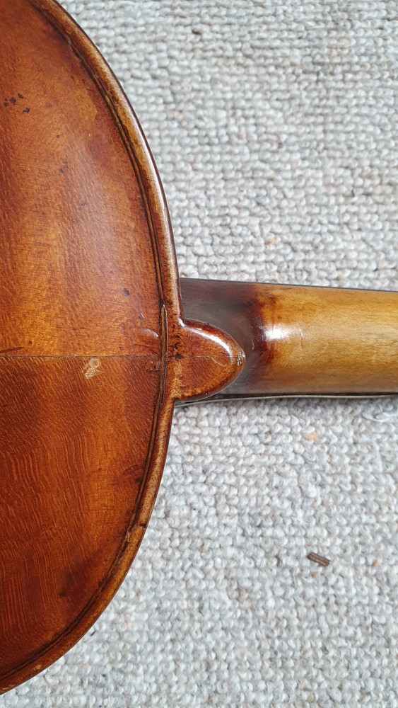 Nice old 4/4 Violin violon, beautiful flamed!!