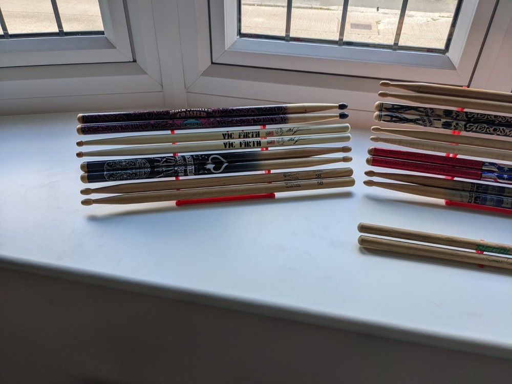 Drumstick display stand, 3D printed, various Colours, Customization available!