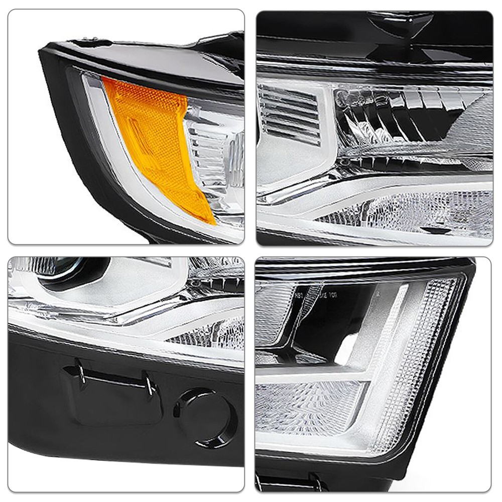 For 2015 2016 2017 2018 Ford Edge Halogen Type Right Passenger Side Headlight