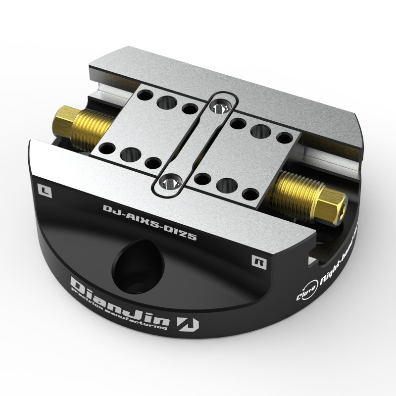 Four/five-axis quick-change fixture zero-point disc type integral concentricVise