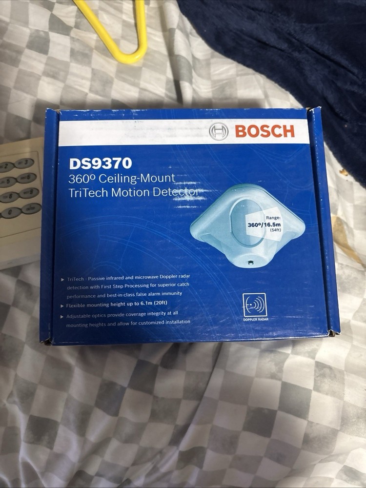 Bosch DS9370 360° Ceiling-Mount TriTech Motion Detector DS9370 Model Type
