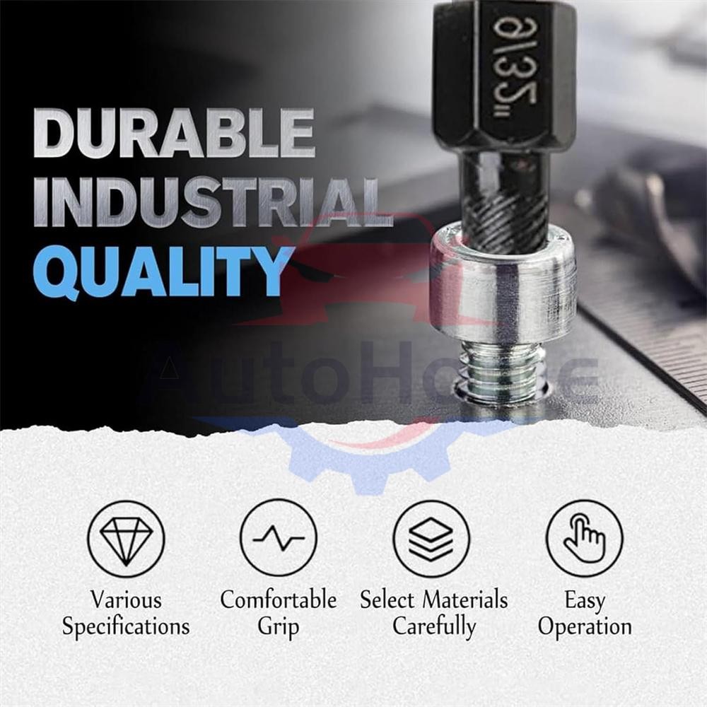 25Pcs Screw Extractor Set Hex Head Multi-Spline Easy Out Bolt Extractor Set