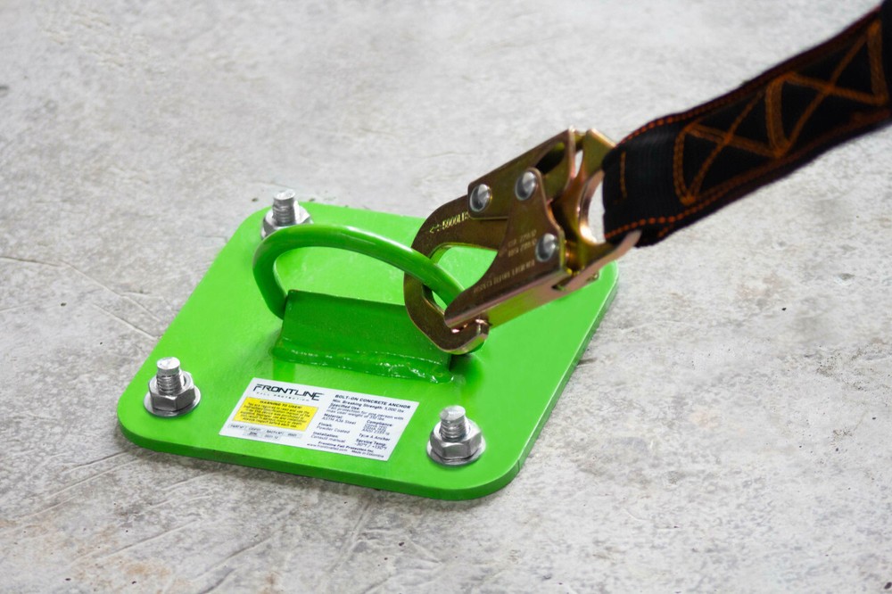 Frontline COP01 Concrete D-Ring Reusable Anchor Plate
