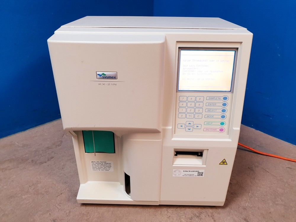 Sysmex KX-21N Automatic Hematology Analyzer LO012025