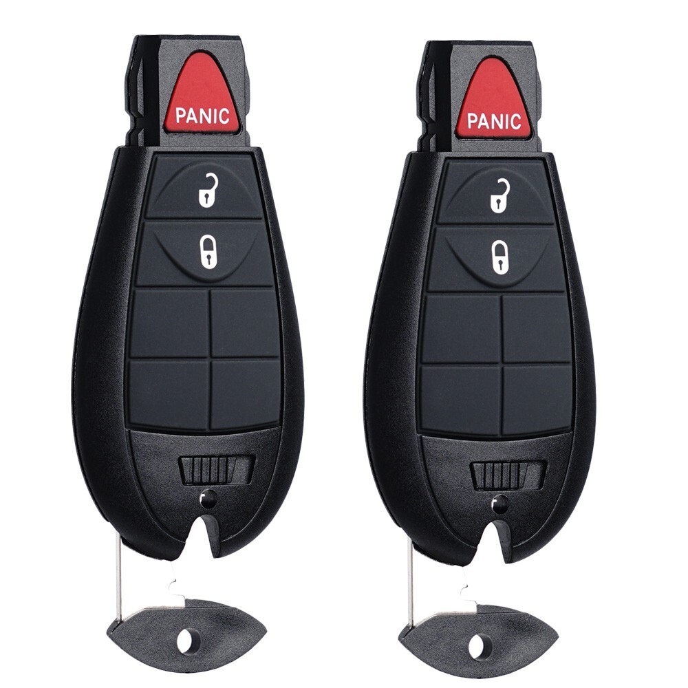 2 For 2013 2014 2015 2016 2017 2018 Dodge Ram 1500 2500 3500 Remote Key Fob