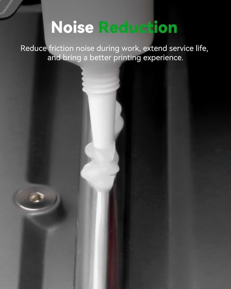 Non-Toxic 3D Printer Lubricant - Maintain Precision & Quiet Printing, 2 Pack