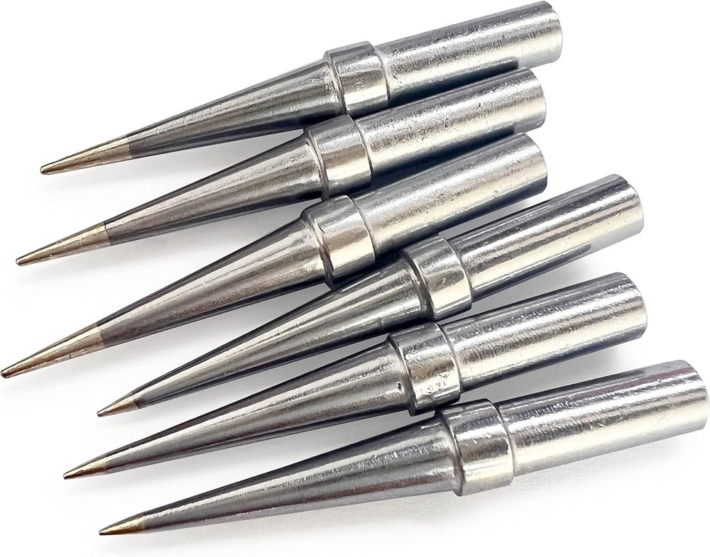 Micro Soldering Precise Replacement Tips for Weller Soldering Stations - 6 PCS
