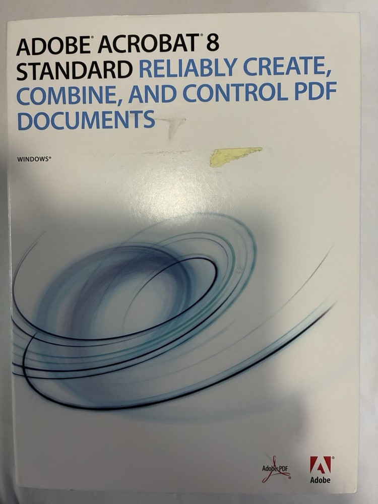 Adobe Acrobat® 8.0 Standard