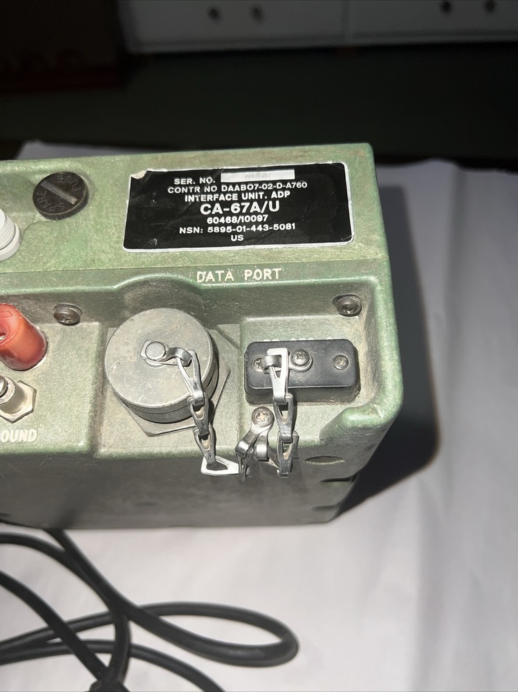 CA-67A/U CA-67 Interface Unit Automatic Data Processing and Field Phone - RARE