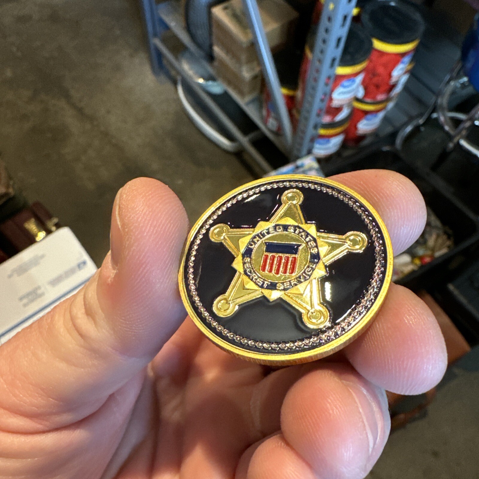 Secret Service Challenge Coin Commander Law Enforcement President Police Sniper