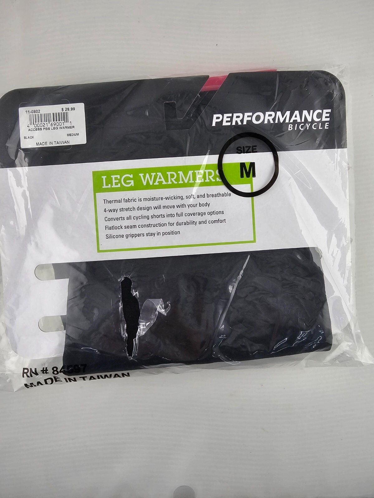 PERFORMANCE LEG WARMERS (BLACK)
