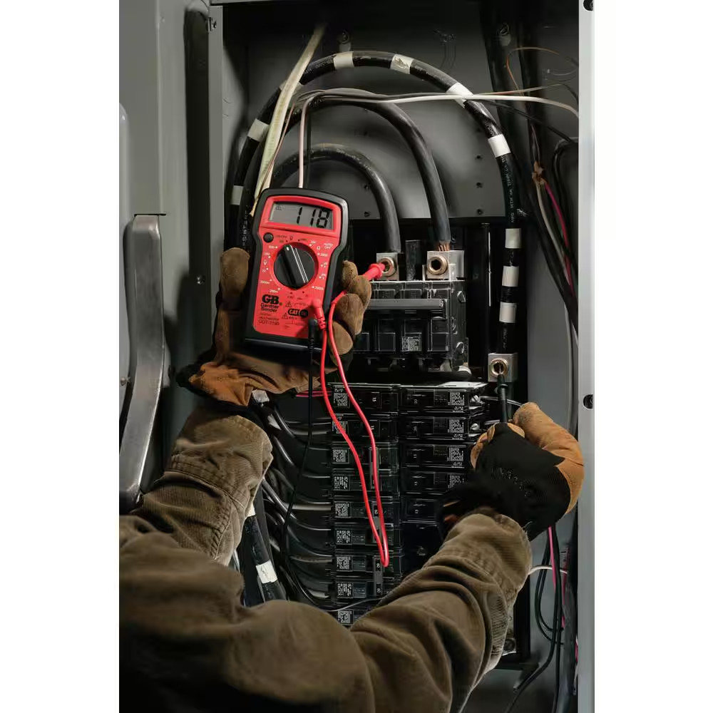 4-Func 14-Range Manual Digital Multimeter