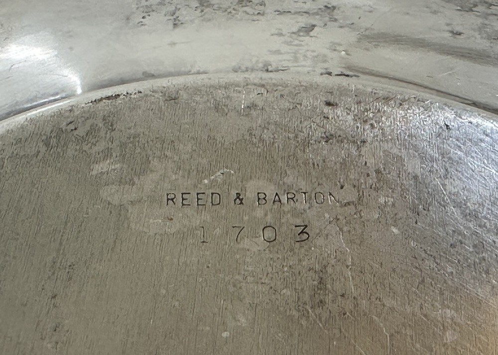 Reed & Barton Serving Plate 10.5" Silverplate #1703