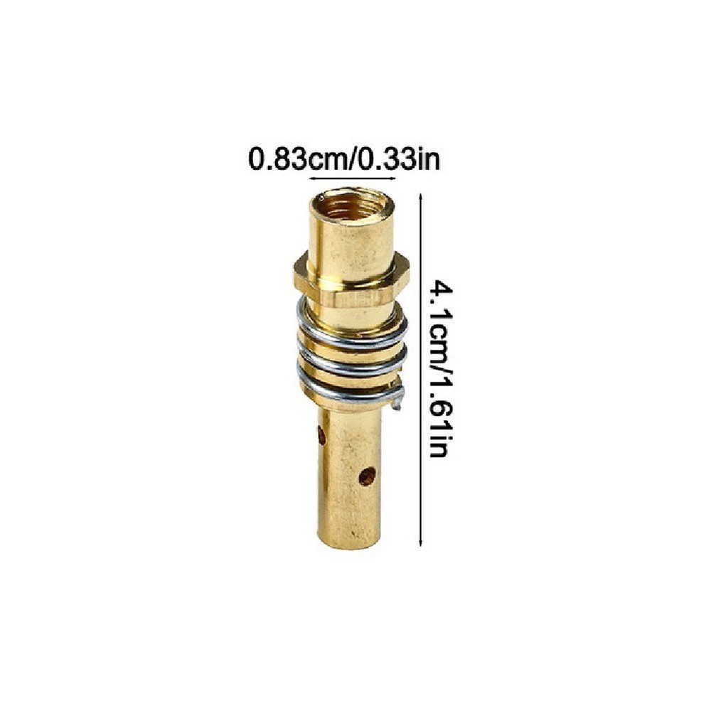 6PCS Contact Tip Holder Diffuser for 15AK MIG MAG Welding Torch Nozzle Set