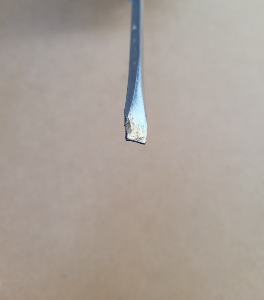 Proto 9733 Wood Handled Slotted Flat Tip Screwdriver .