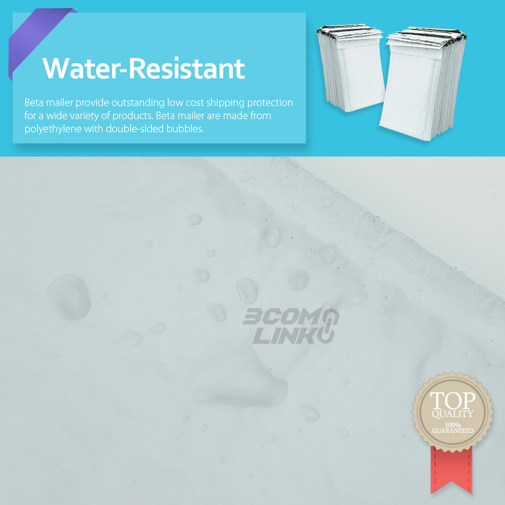 Economy Poly Bubble Mailer Padded Envelope Shipping Bag Multiple Colors Size