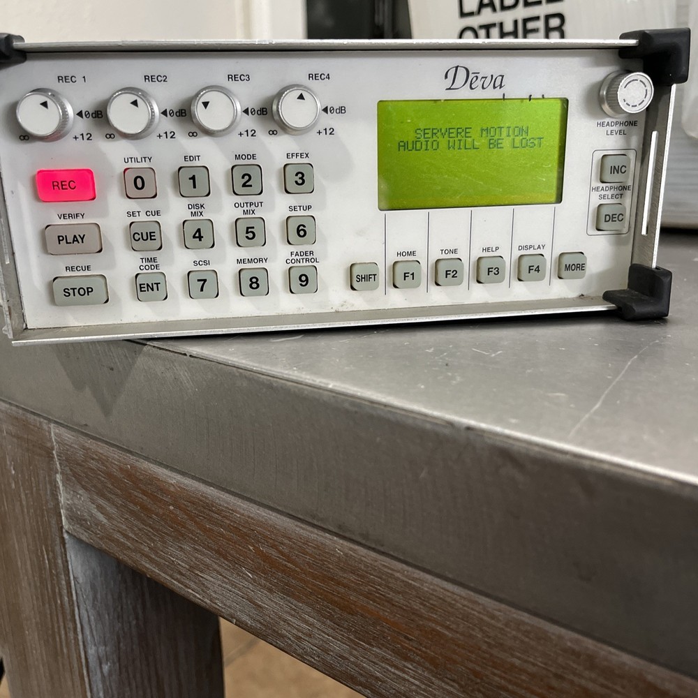 zaxcom recorder Deva (read Description) With Power